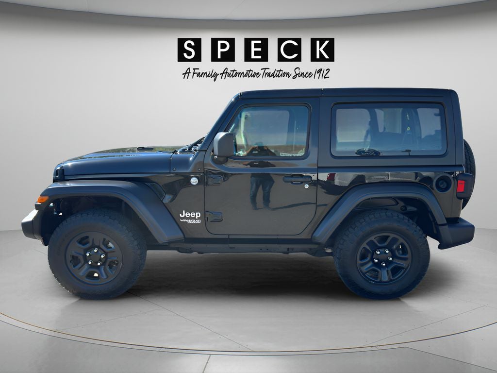 2019 Jeep Wrangler — side profile view