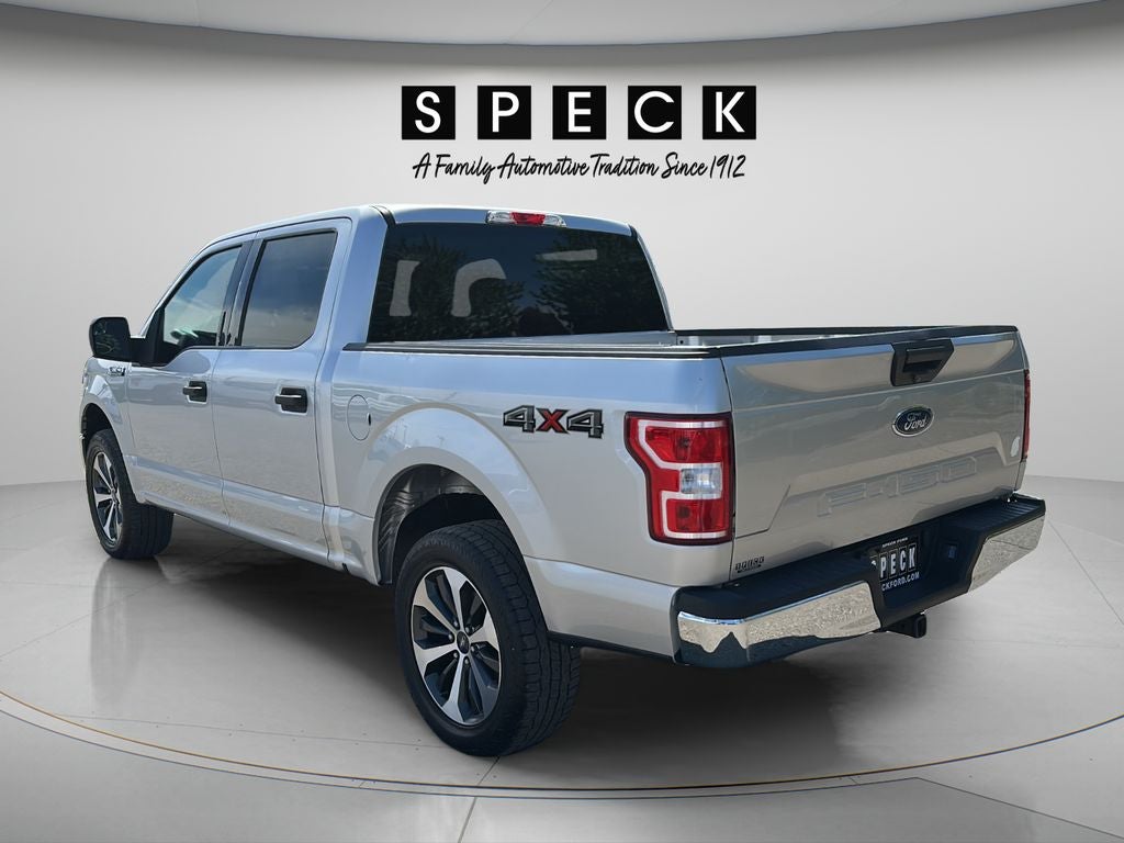 2018 Ford F-150 — rear three-quarter view