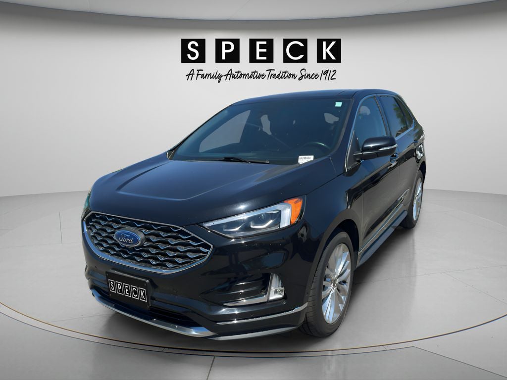 2021 Ford Edge Titanium in Other — front three-quarter view