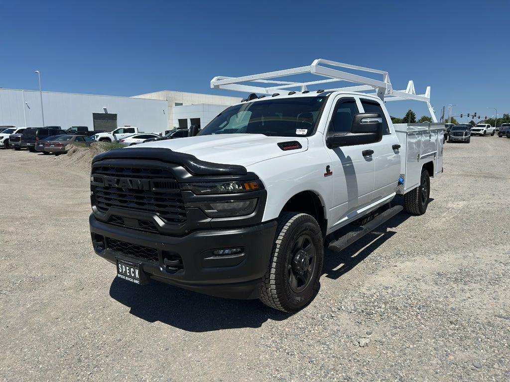 2026 RAM 3500 Chassis Tradesman/Big Horn in White — front three-quarter view