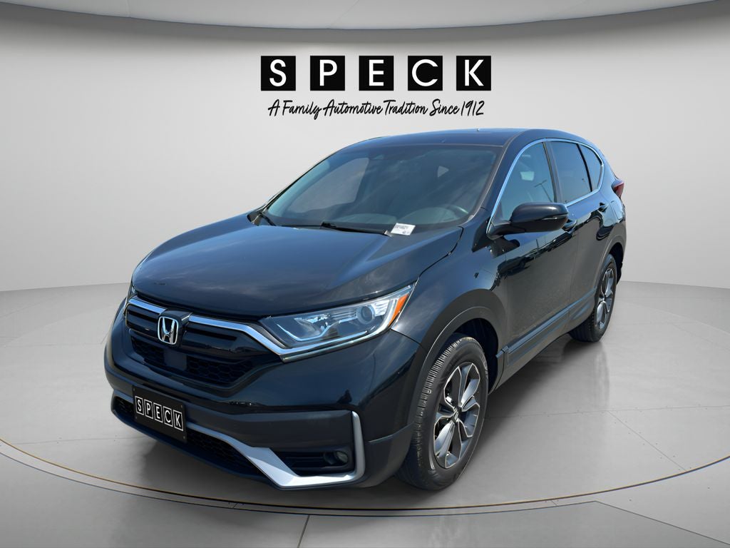 2020 Honda CR-V AWD EX-L in Black — front three-quarter view