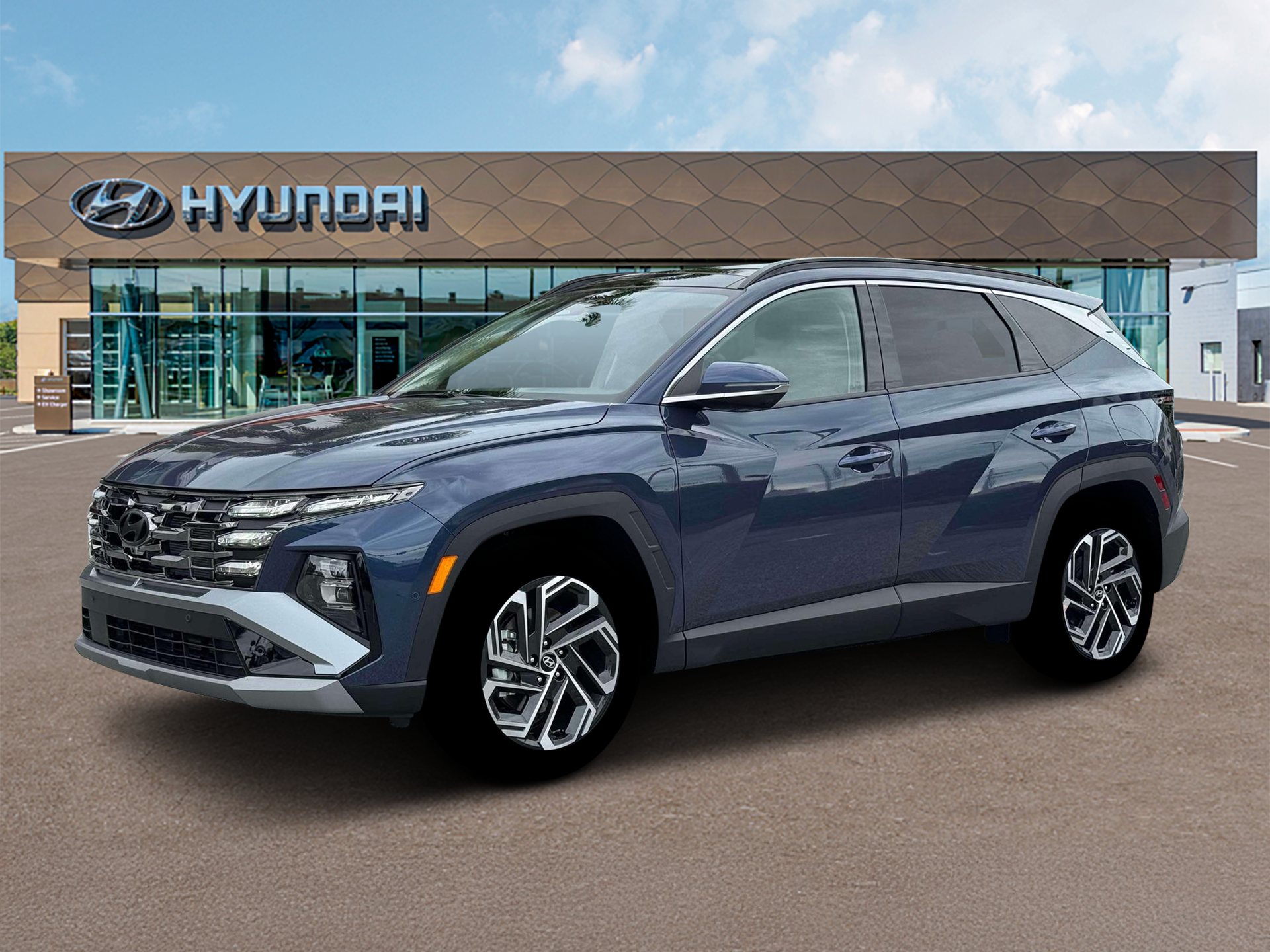 2026 Hyundai TUCSON — side profile view
