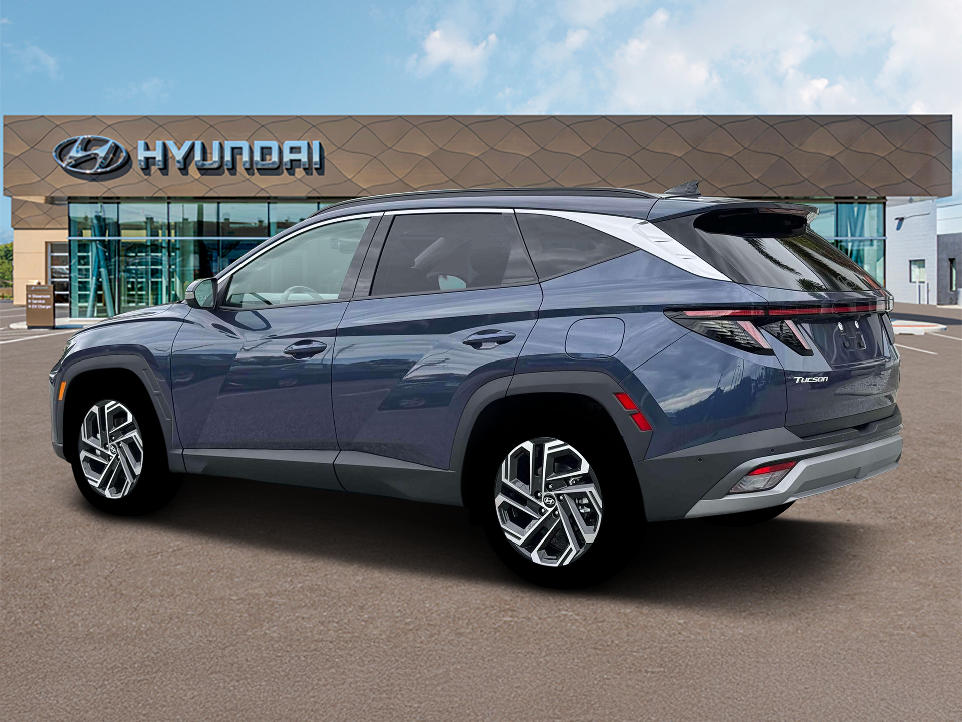 2026 Hyundai TUCSON — interior view